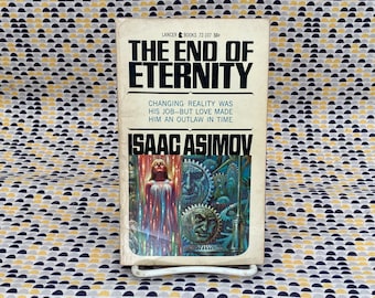 La fin de l'éternité - Isaac Asimov - broché vintage - édition Lancer Books à 60 cents