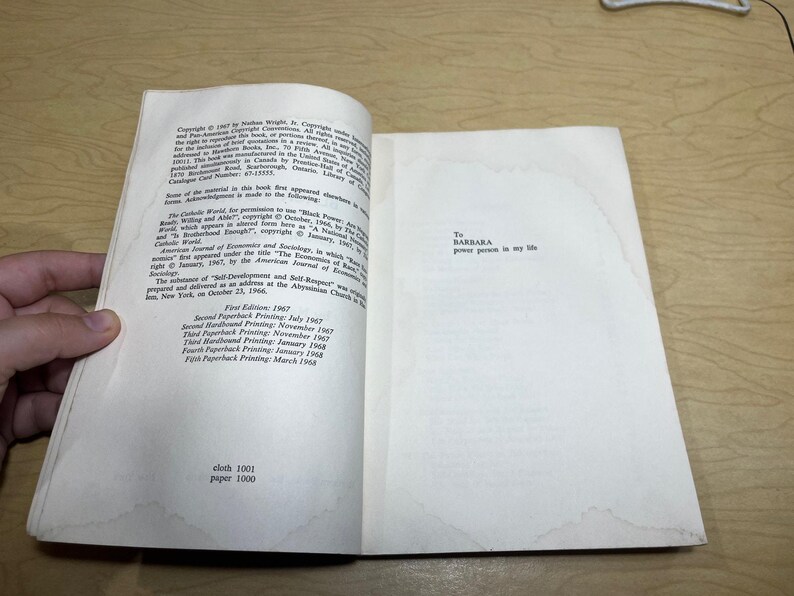 Black Power and the Urban Unrest - Nathan Wright Jr. - Hawthorn Books - Paperback image 5