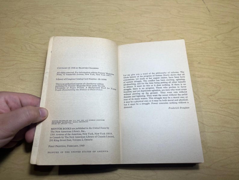 Chroniken des schwarzen Protestes - Bradford Chambors - Mentor Books - Taschenbuch Bild 5