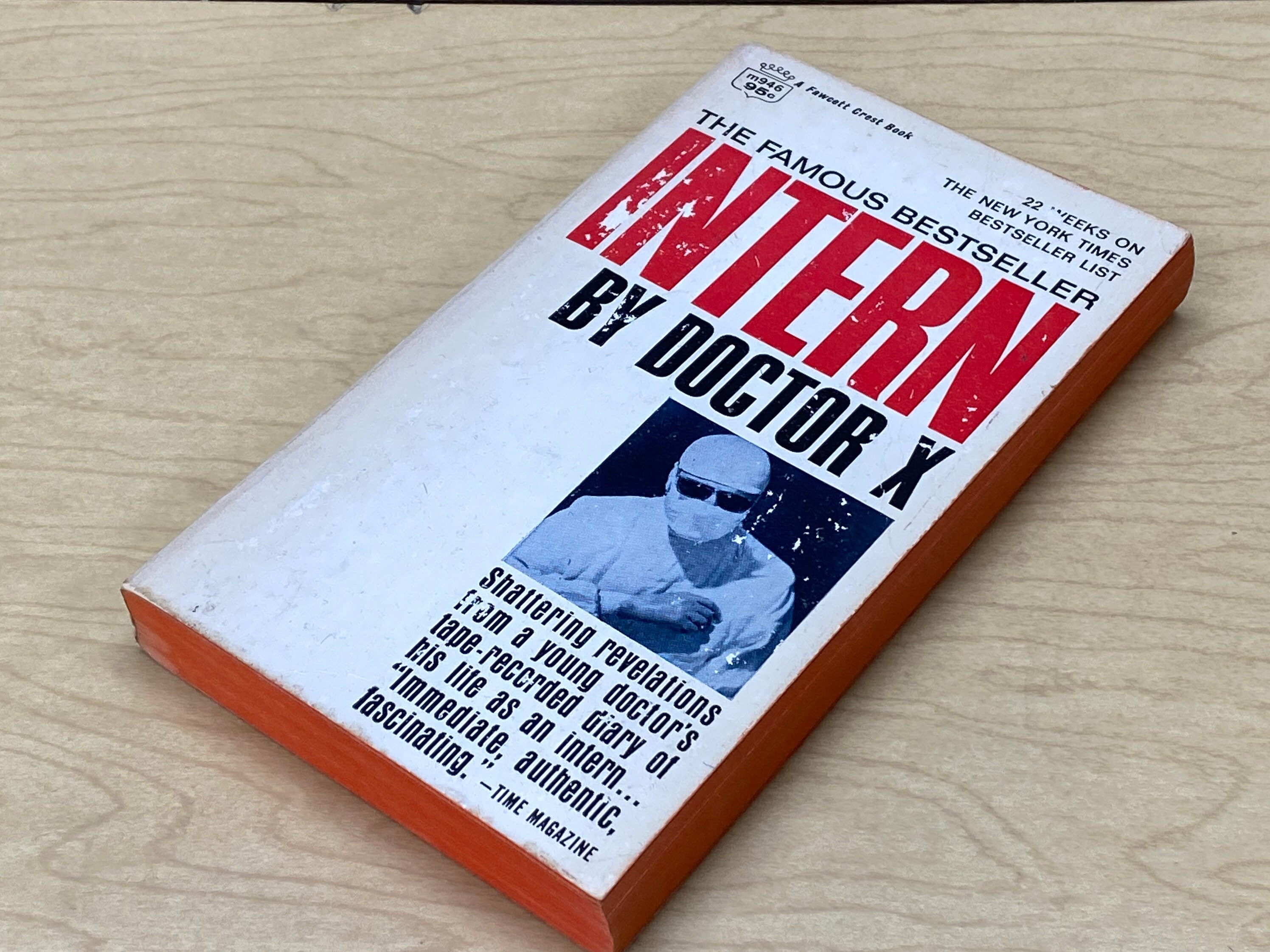 Intern By Doctor X Vintage Paperback Book 95 Cent Etsy