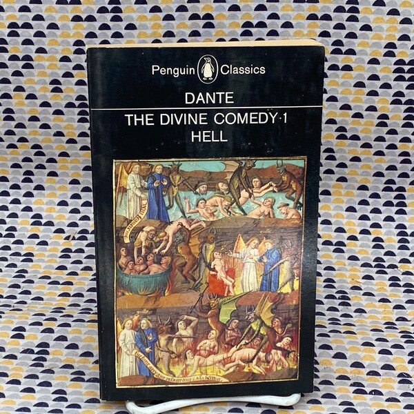 The Divine Comedy 1: Hell  - Dante Alighieri - Vintage Paperback Book - Penguin Edition