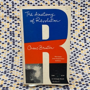 La anatomía de la revolución - Crane Brinton - Libro de bolsillo vintage imagen 1
