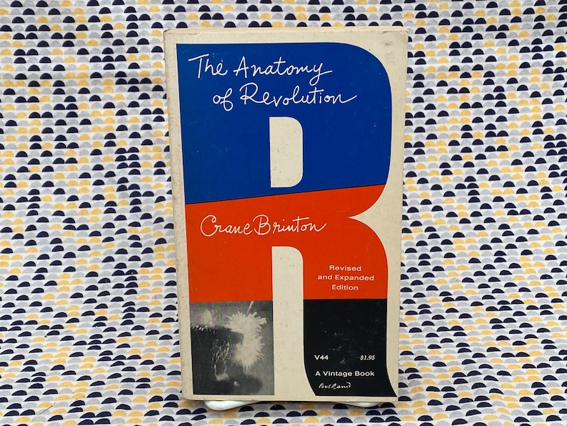 La anatomía de la revolución - Crane Brinton - Libro de bolsillo vintage imagen 1