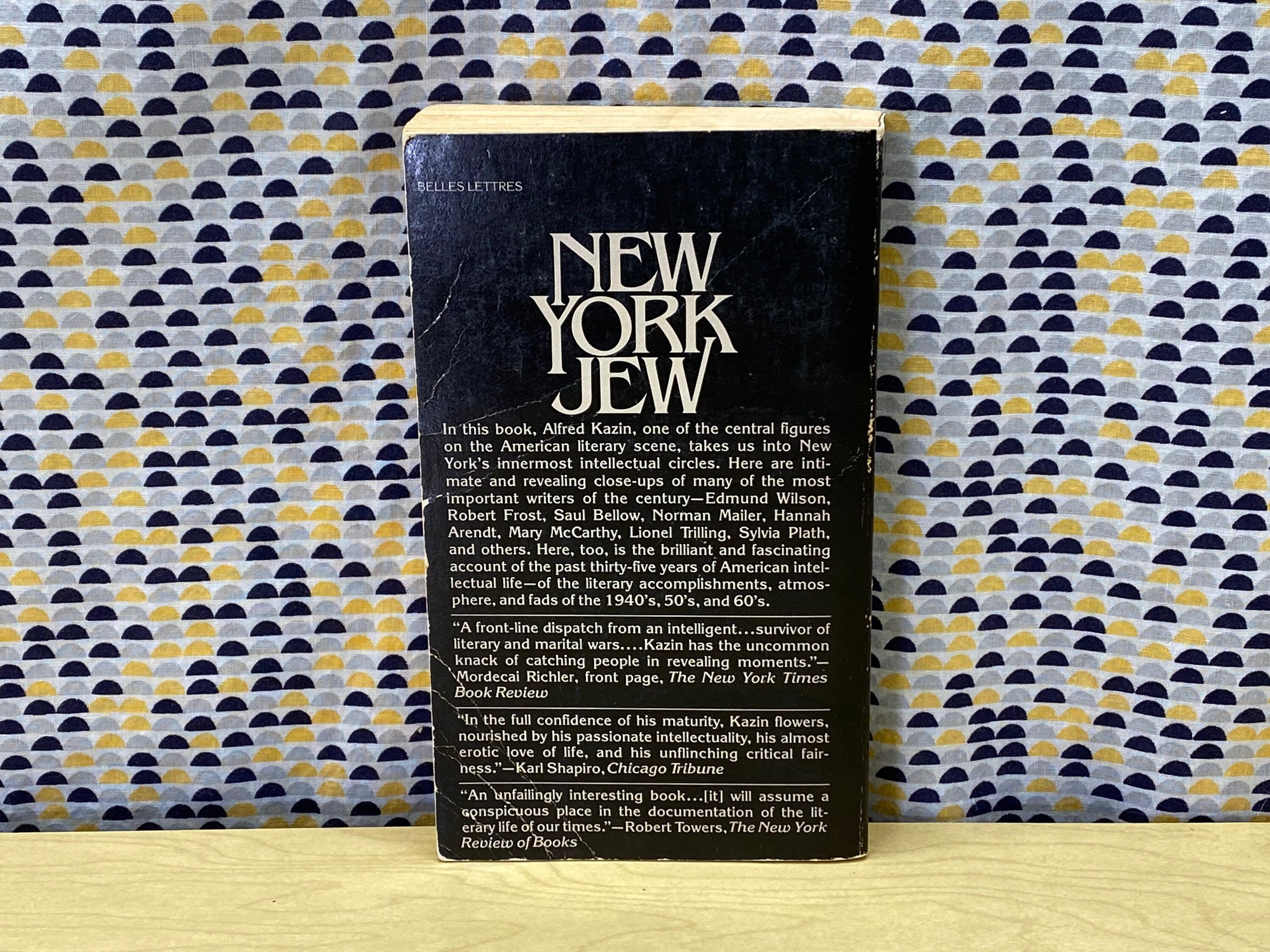 New York Jew - Alfred Kazin - Vintage Paperback Book - Etsy