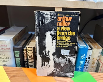 A View From the Bridge - Arthur Miller - Vintage Paperback Book - Bantam Books