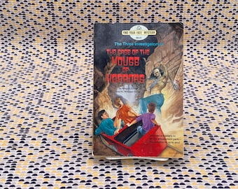 Find Your Fate Mystery RH#7: The Three Investigators In The Case Of The House Of Horrors - Megan & William Stine (RL) Vintage Paperback Book