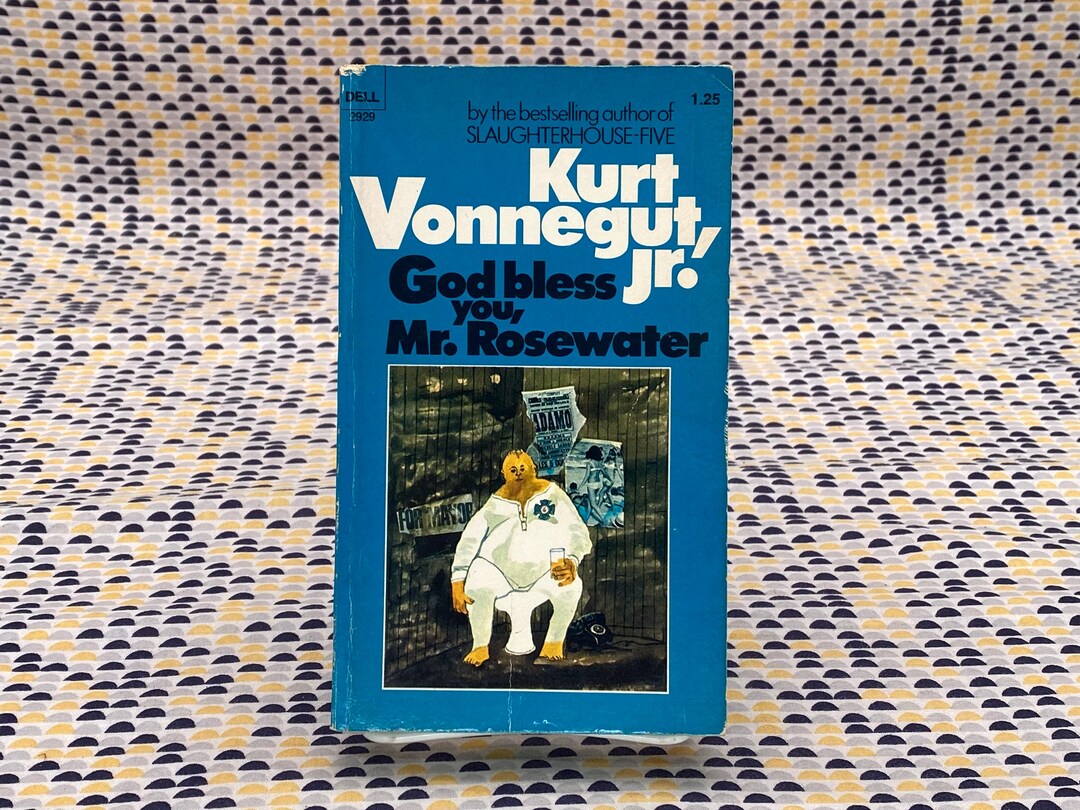God Bless You, Mr. Rosewater Kurt Vonnegut Jr. Vintage Paperback Dell