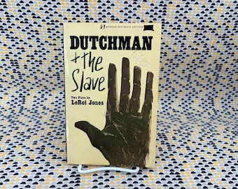 Dutchman and The Slave - LeRoi Jones - Vintage Paperback Book - Morrow Edition