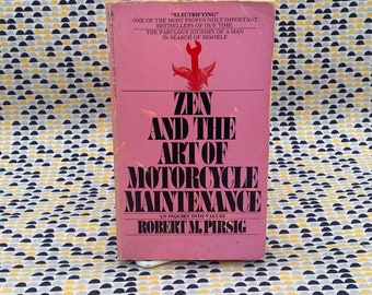 Zen and the Art of Motorcycle Maintenence - Robert M. Pirsig - Vintage Paperback - Bantam Books