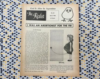 The Realist Magazine - Counterculture Newspaper - April 1966 - No. 66