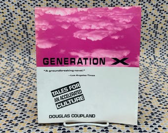 Generación X - Cuentos para una cultura acelerada - Douglas Coupland - Libro de bolsillo antiguo - St. Martin's Press