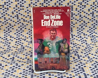 End Zone - Don DeLillo - Vintage Paperback Book