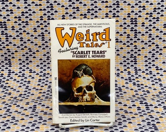 Weird Tales #1 - Robert Howard, Derleth, Ashton Smith...  -  Vintage Paperback Book  - Zebra Edition