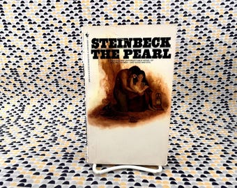 The Pearl - John Steinbeck - Vintage Paperback Book - Bantam Books