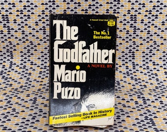 The Godfather - Mario Puzo - Vintage Paperback - Movie Tie-In - Signet Edition