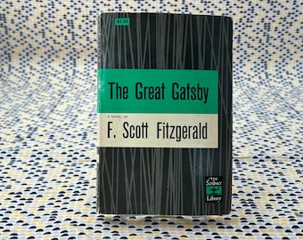 The Great Gatsby - F. Scott Fitzgerald - Vintage Paperback Book - Scribners Ed