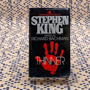 Thinner - Stephen King - Vintage Paperback Book - Signet Books
