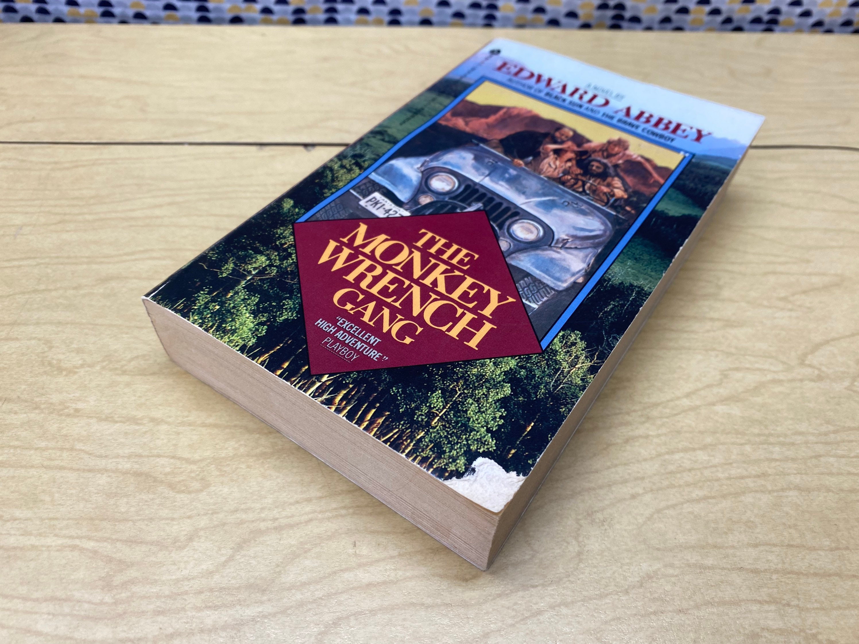 The Monkey Wrench Gang Edward Abbey Vintage Paperback Book - Etsy