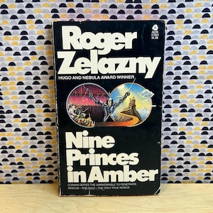 Nine Princes in Amber - Roger Zelazny - Avon Edition - Paperback