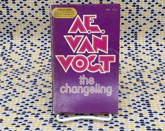 The Changeling - A.E. van Vogt - Vintage Paperback Book - Manor Edition