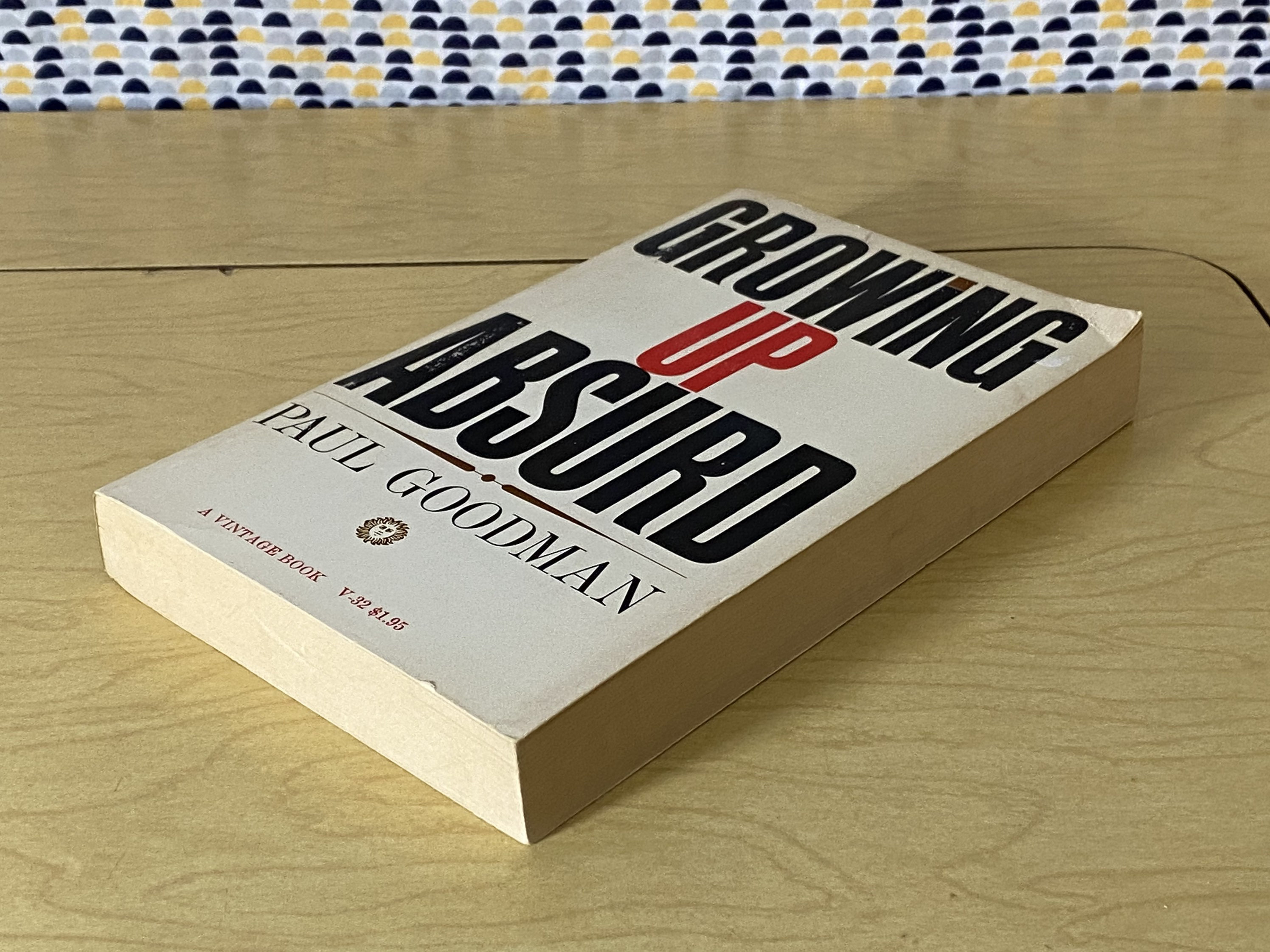 Creciendo absurdo Paul Goodman Libro de bolsillo vintage Etsy