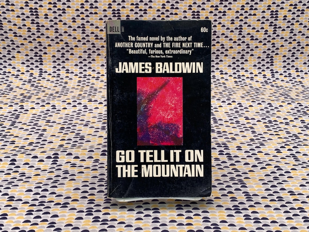 Go Tell It on the Mountain James Baldwin Vintage Paperback Book 60 Cent