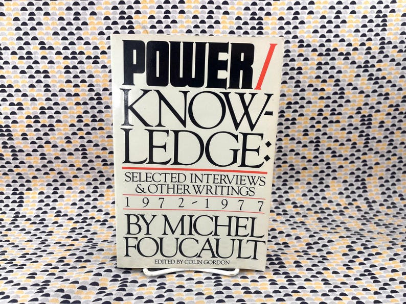 Power/Knowledge: Selected Interviews & Other Writings 1972-1977 - Michael Foucault - Pantheon Books- Paperback image 1