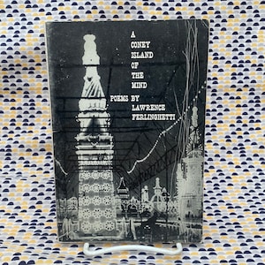 A Coney Island of the Mind - Poems by Lawrence Ferlinghetti  - Vintage Paperback Book - New Directions Paperback Edition