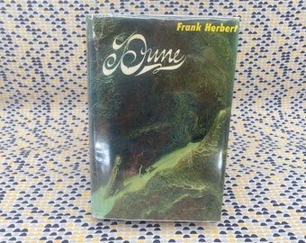 Dune - Frank Herbert - Vintage Hardcover Buch - Berkley Editions - Book Club Edition - 23P Gutter