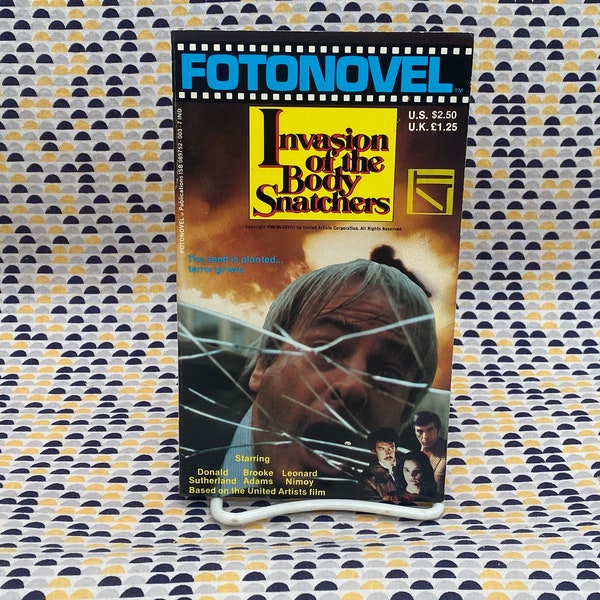 Invasion of the Body Snatchers - Fotonovel  - Vintage Paperback Book