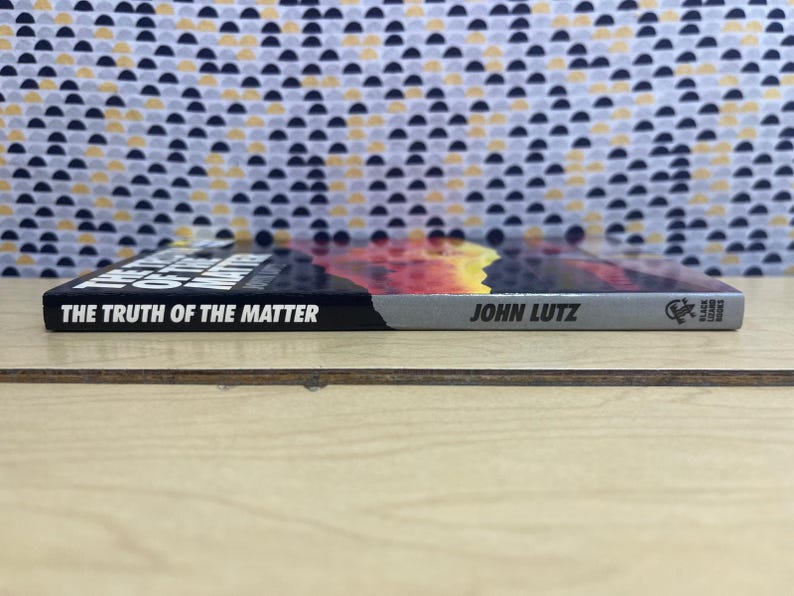 The Truth of the Matter - John Lutz - Black Lizard Crime - Paperback image 3