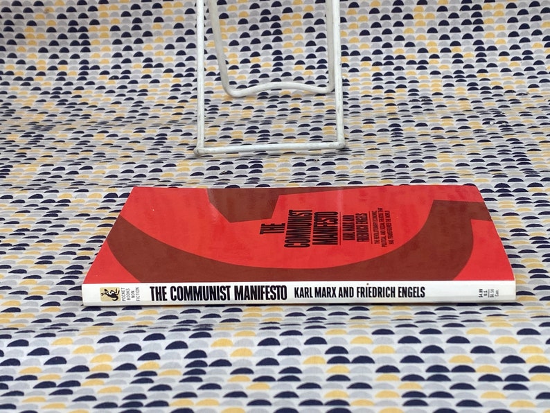 The Communist Manifesto Karl Marx & Friedrich Engels Vintage Paperback Book Washington Square Press Edition image 3