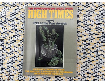 Revista High Times - Cultura de las drogas de antaño - Agosto de 1983