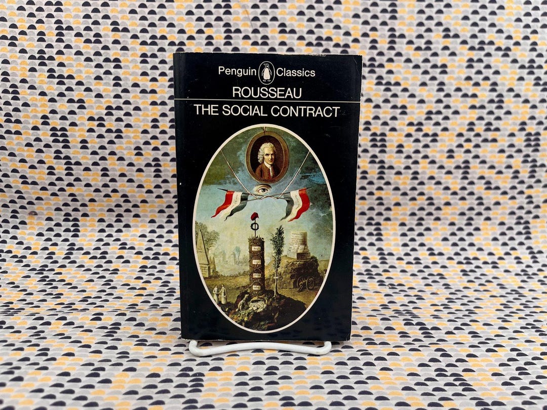 The Social Contract - Rousseau - Penguin Classics - Paperback - Etsy