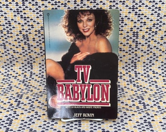 TV Babylon - Jeff Rovin - Libro de bolsillo vintage - Edición Signet