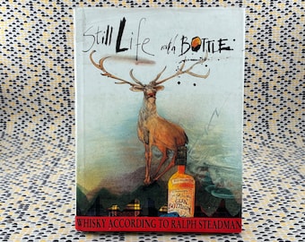 Stilleven in een fles - whisky volgens Ralph Steadman - Harcourt Brace - hardcover