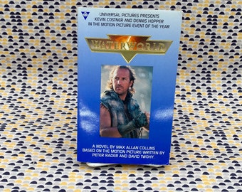 Waterworld - Max Allan Collins - Movie Tie-In Edition - Vintage Paperback Book - Boulevard Edition