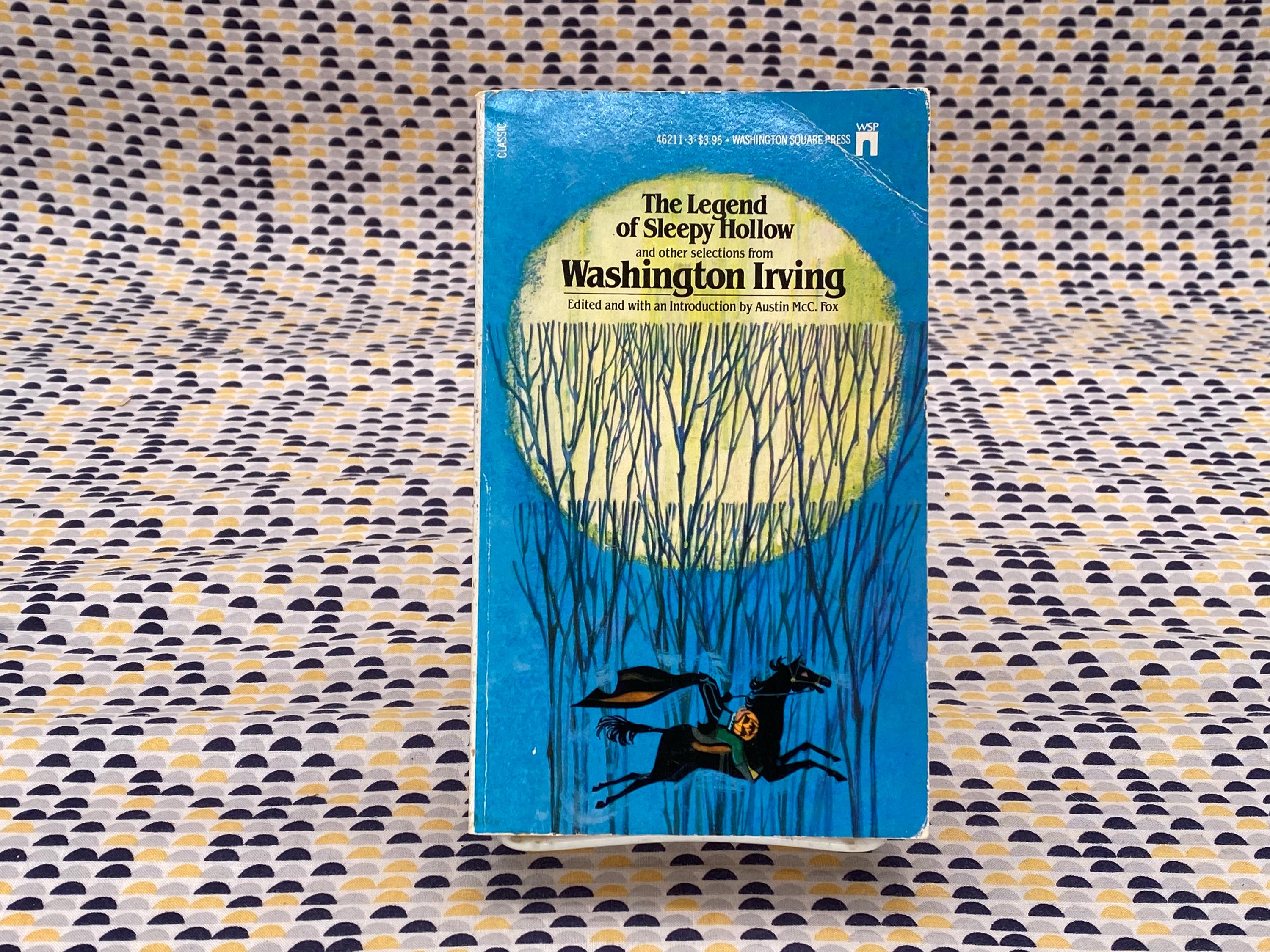 The Legend of Sleepy Hollow and Other Selections - Washington Irving - Vintage Paperback Book -  Washington Square Press
