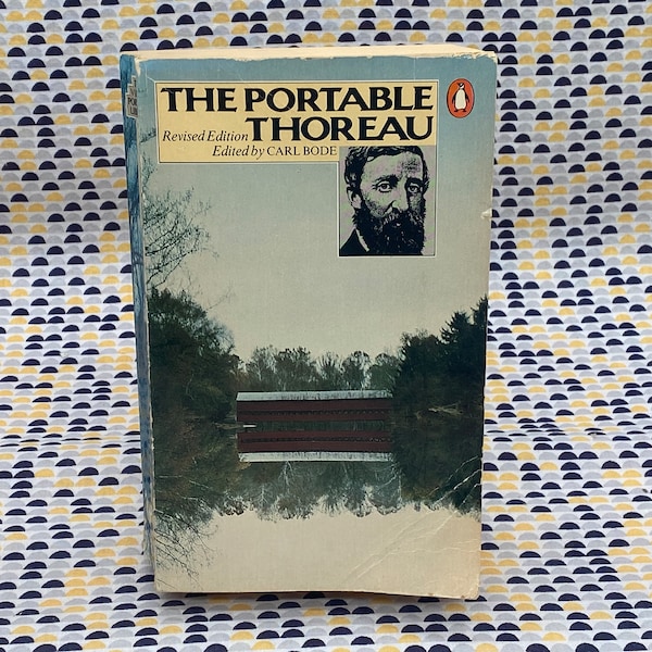 Il Thoreau portatile - Henry David Thoreau - Libro in brossura vintage - Edizione Penguin