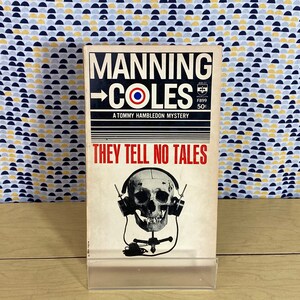Manning Coles - They Tell No Tells - A Tommy Hambledon Mystery - Vintage Paperback Book - 50 cent Berkley Medallion Edition