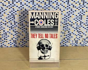 Manning Coles - They Tell No Tells - A Tommy Hambledon Mystery - Vintage Paperback Book - 50 cent Berkley Medallion Edition