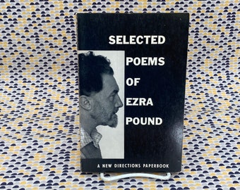 Selected Poems of Ezra Pound - Vintage Paperback Book - New Directions Edition