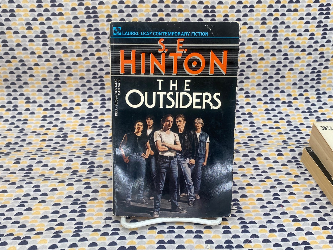 Buy The Outsiders S.E. Hinton Movie Tie in Vintage Paperback Book Dell ...
