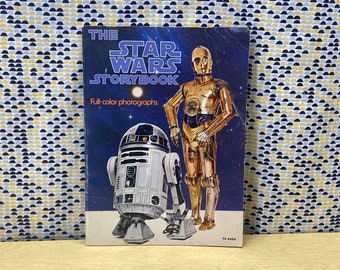 The Star Wars Storybook  - Vintage Paperback Book - movie tie in - 1978 Scholastic Edition