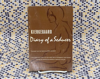 Kierkegaard: Diary Of A Seducer - Gerd Gillhoff, translator - Vintage Paperback Book - Frederick Ungar Publishing Co. Edition