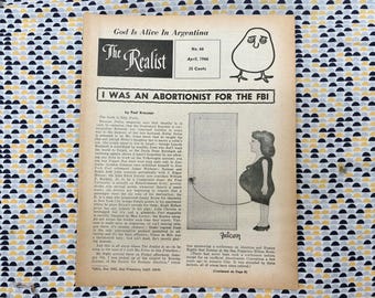 The Realist Magazine - Counterculture Newspaper - April 1966 - No. 66