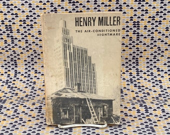 The Air Conditioned Nightmare - Henry Miller - Vintage Paperback Book - New Directions Edition