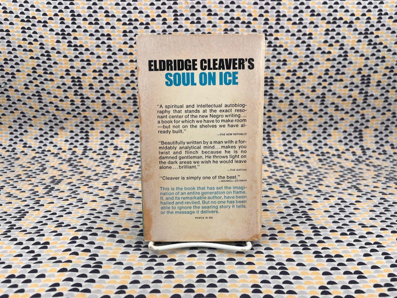 Soul on Ice - Eldridge Cleaver - Vintage Paperback Book - Dell Edition image 2