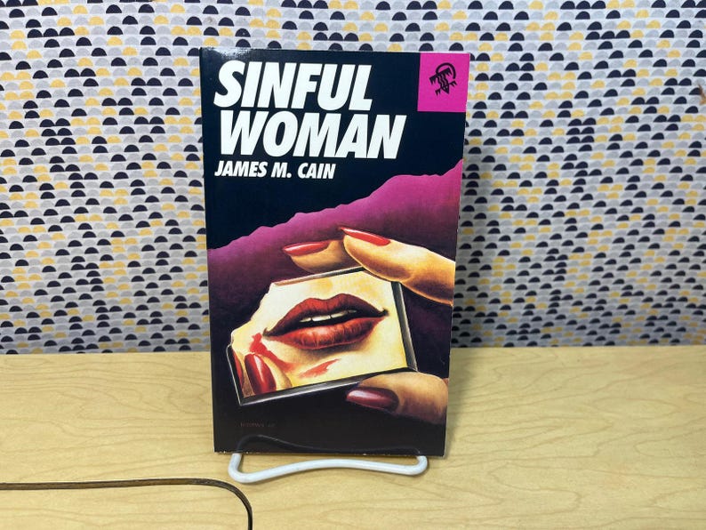 Sinful Woman - James M. Cain - Black Lizard Crime - Paperback image 1