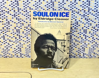 Soul on Ice  - Eldridge Cleaver  - Vintage Paperback Book - Delta Edition